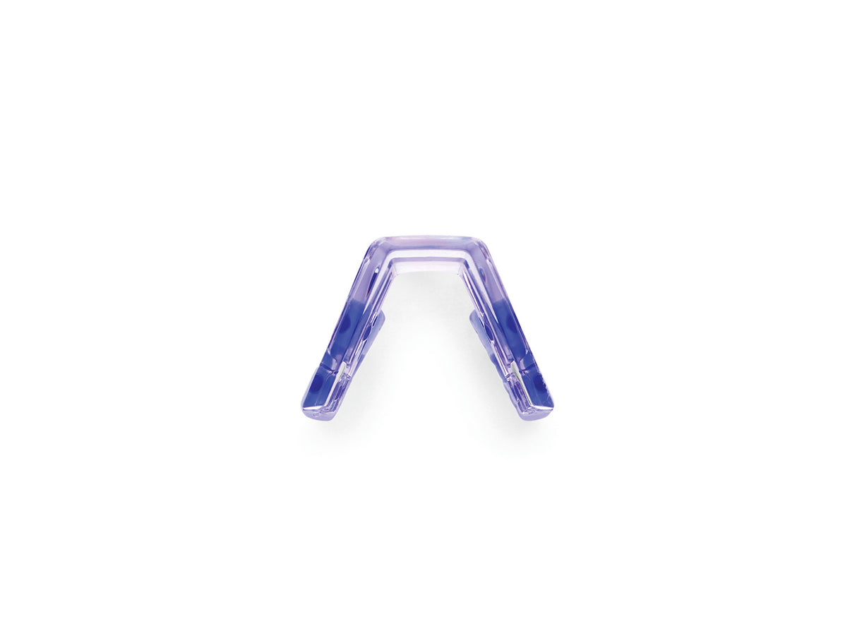100% Speedcraft XS Nose Bridge Kit - Short - Polished Translucent Lavender