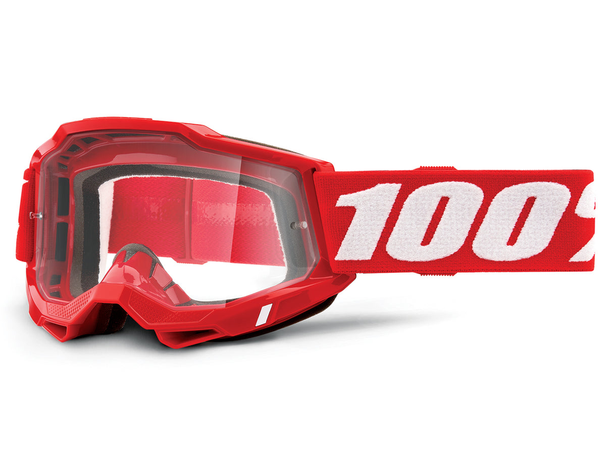 Brille ACCURI 2 rot klare Linse