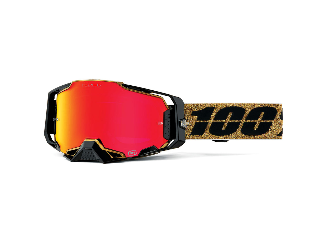 100% Armega HiPER Goggle - Mirror Lens - Glory