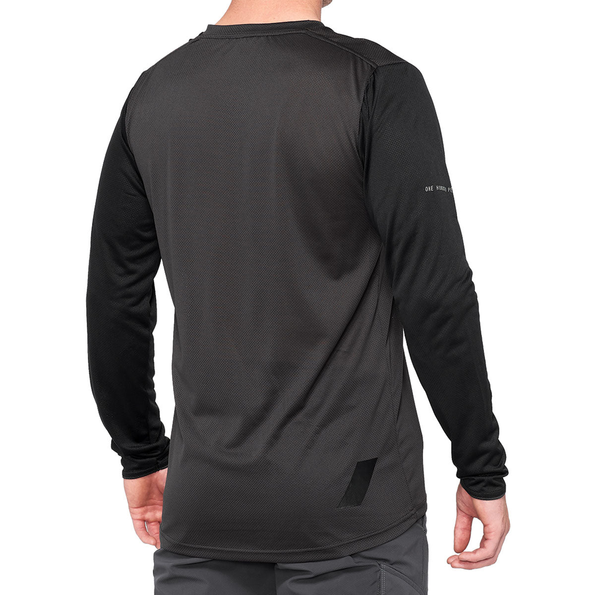Ridecamp Langarm Jersey Schwarz/Grau