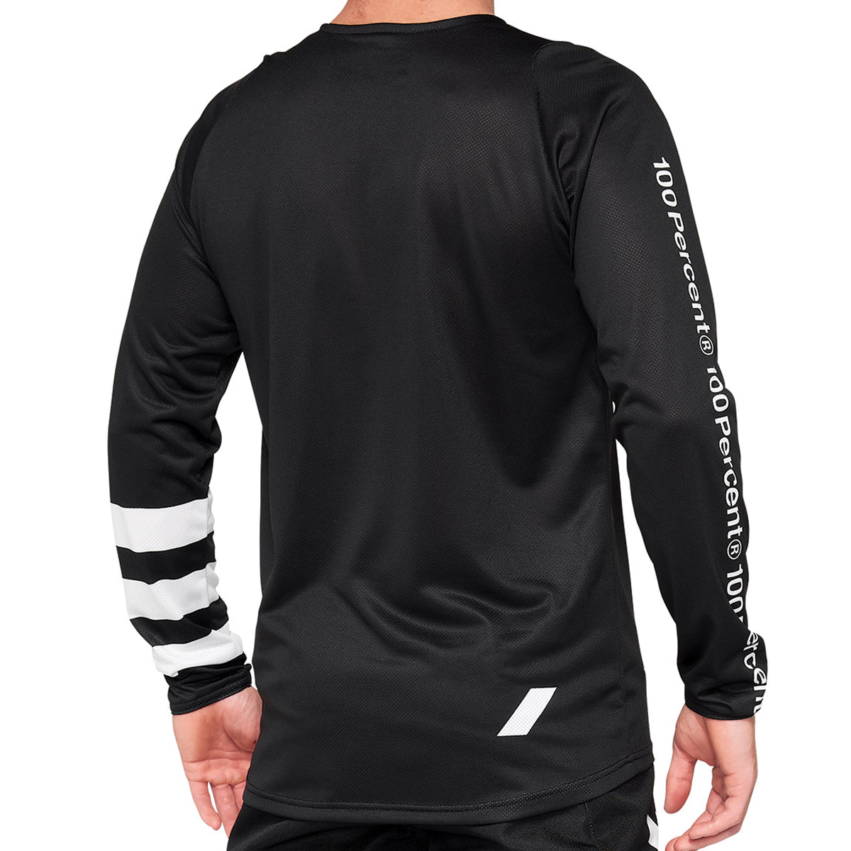 R-Core Jersey - Langarm Trikot - Schwarz/Weiß