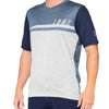 Airmatic - Short Sleeve Jersey - Steel Blue/Grey - Blue/Grey