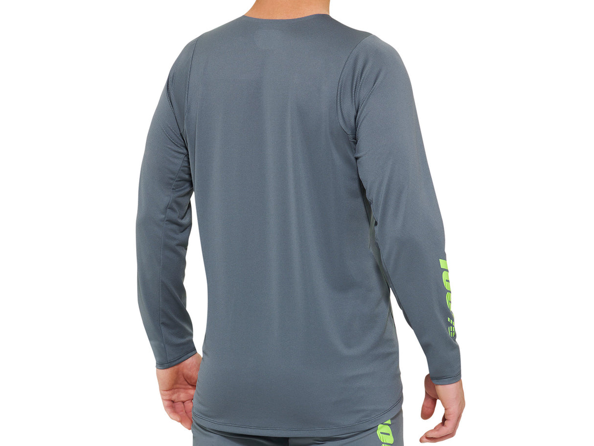 R-Core X Long Sleeve Jersey- grey
