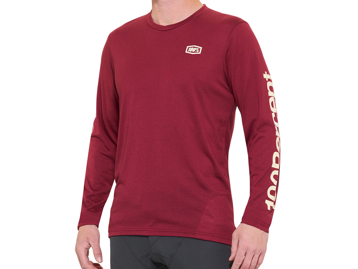 Airmatic Long Sleeve Jersey - Merlot
