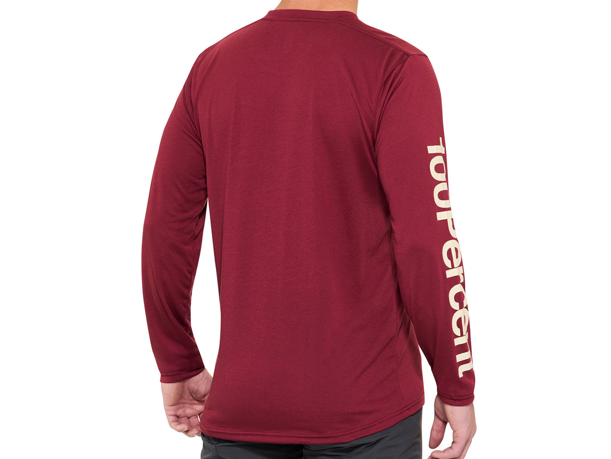 Airmatic Long Sleeve Jersey - Merlot