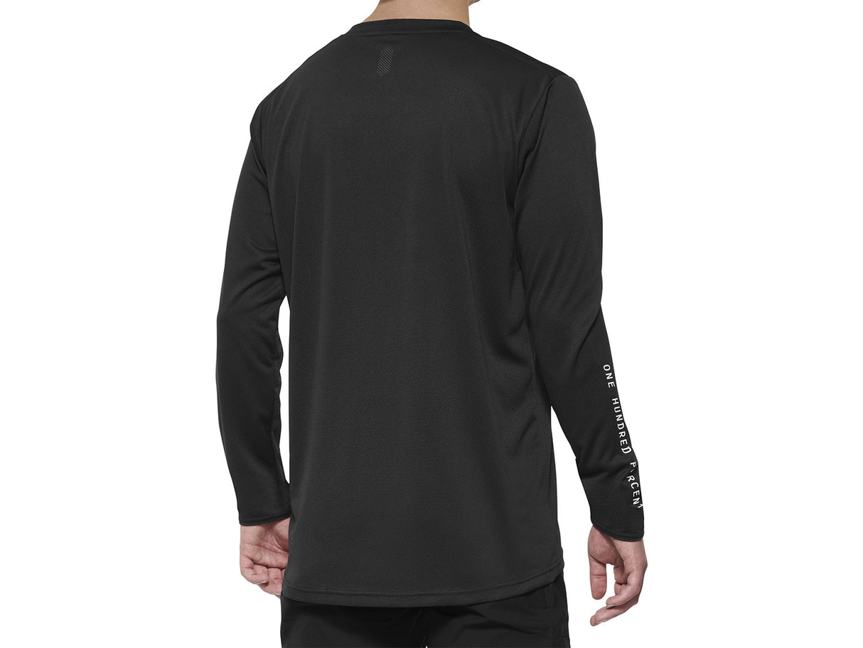 100% Ridecamp Long Sleeve Jersey - black