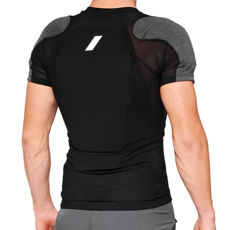 Tarka Short Sleeve - Protektor Shirt - Schwarz
