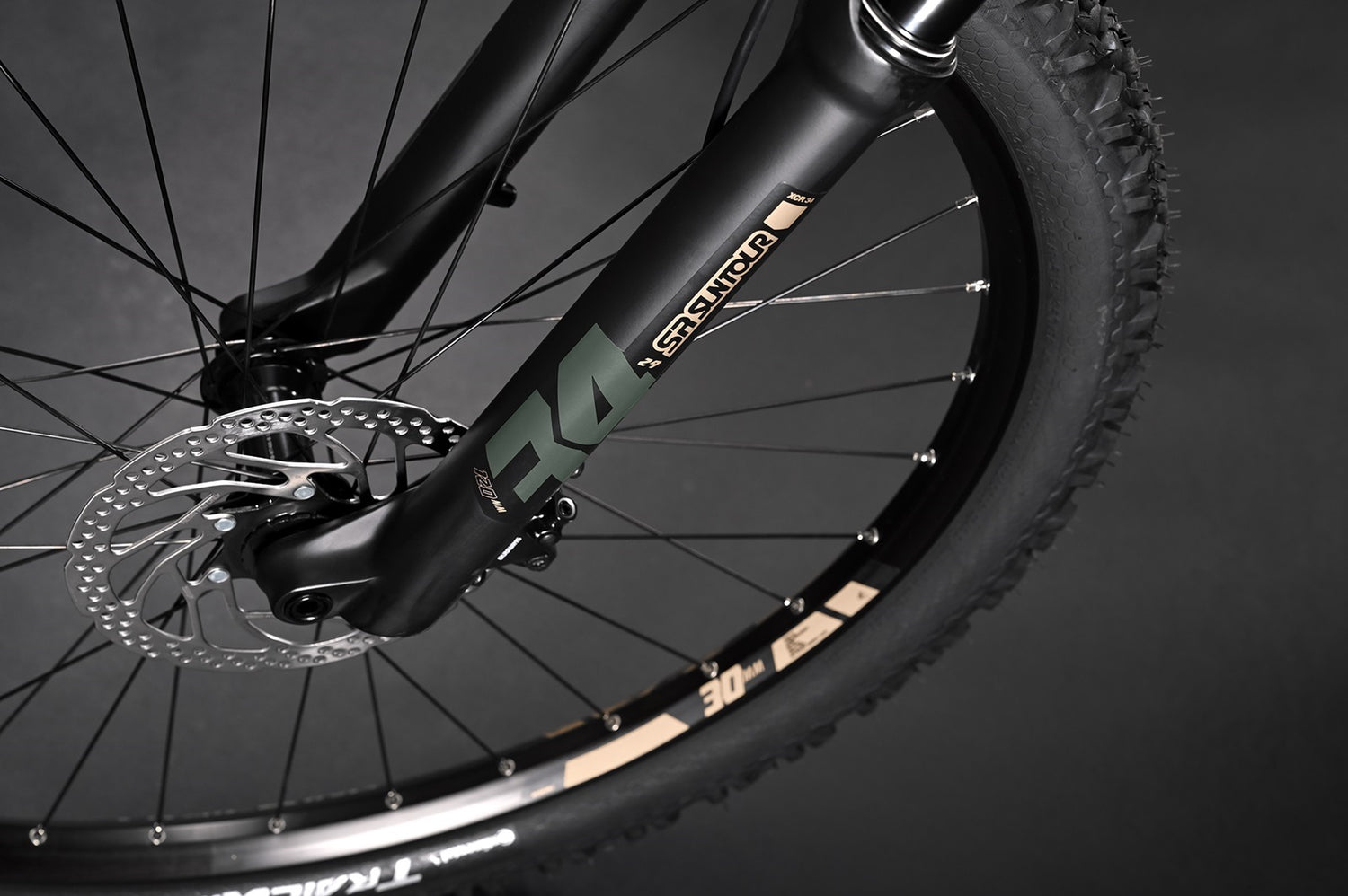 ALLTRAIL 4 MTB Fully - Matte Green Metal Gld Black 29 Zoll