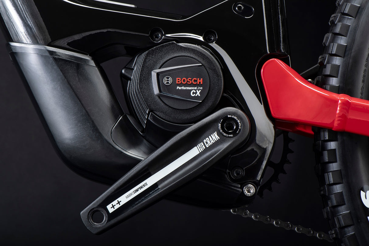 AllMtn CF SE MTB Fully - Gloss Black Grey Red Chrome