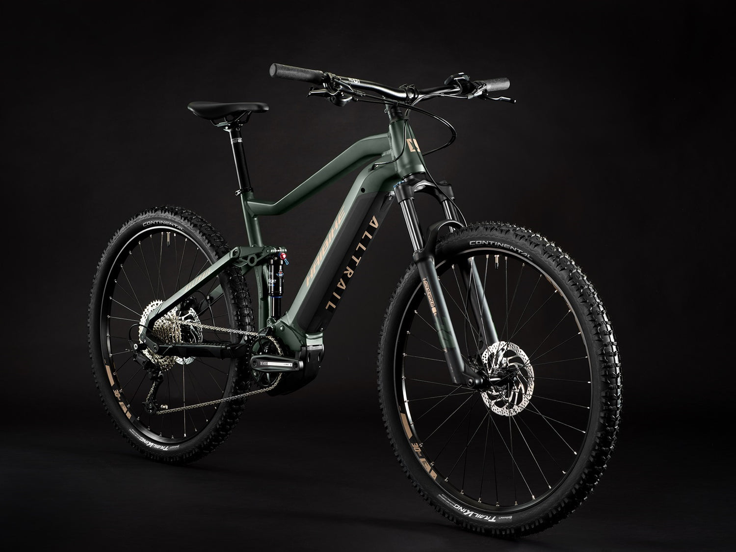 ALLTRAIL 4 MTB Fully - Matte Green Metal Gld Black 29 Zoll