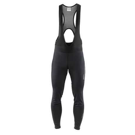 Ideal Pro Wind Bib Tights with pad M - Schwarz