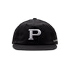 P Snapback nero