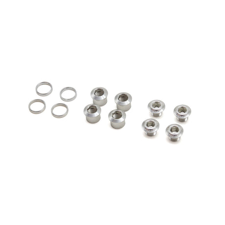 Chainring Bolt Set Kettenblattschrauben - 7mm - silber