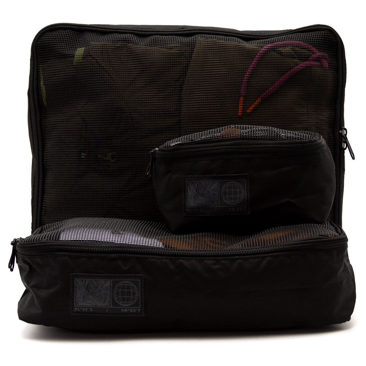 Reisetaschen Set - schwarz