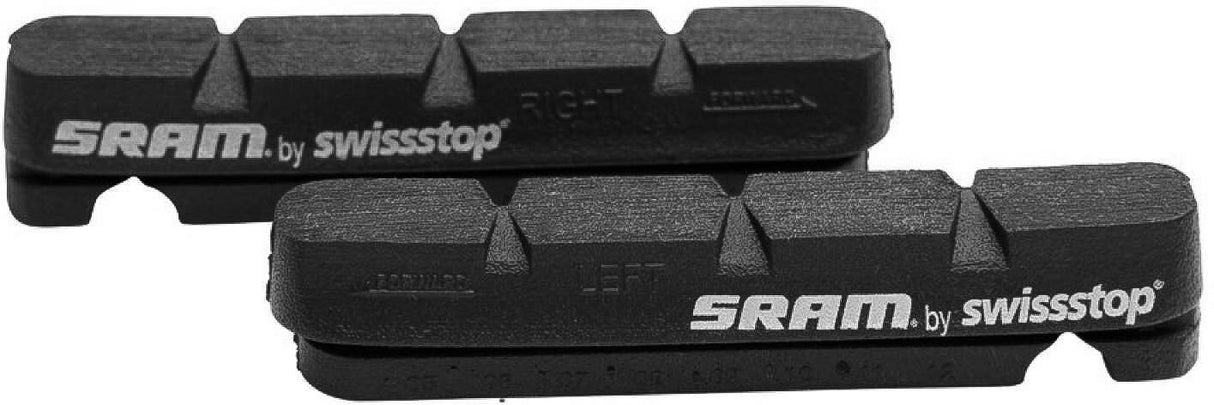 Road Bremsbeläge für Aluminiumfelgen - Schwarz