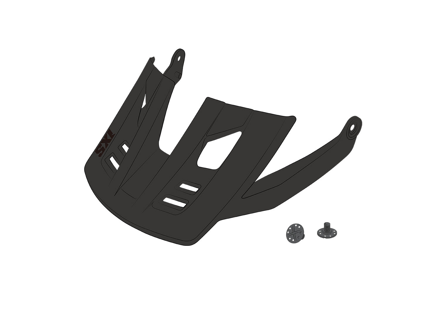 Visier + Pins Trigger X schwarz