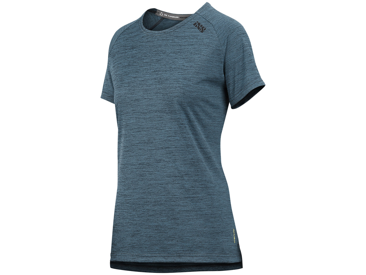 Flow X Damen Kurzarm Trikot - Blau