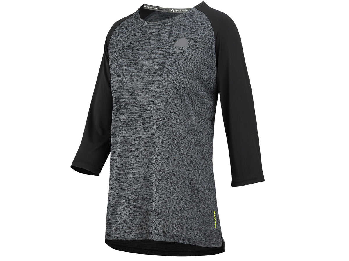 Carve X 3/4 Damen Trikot - Graphit/Schwarz