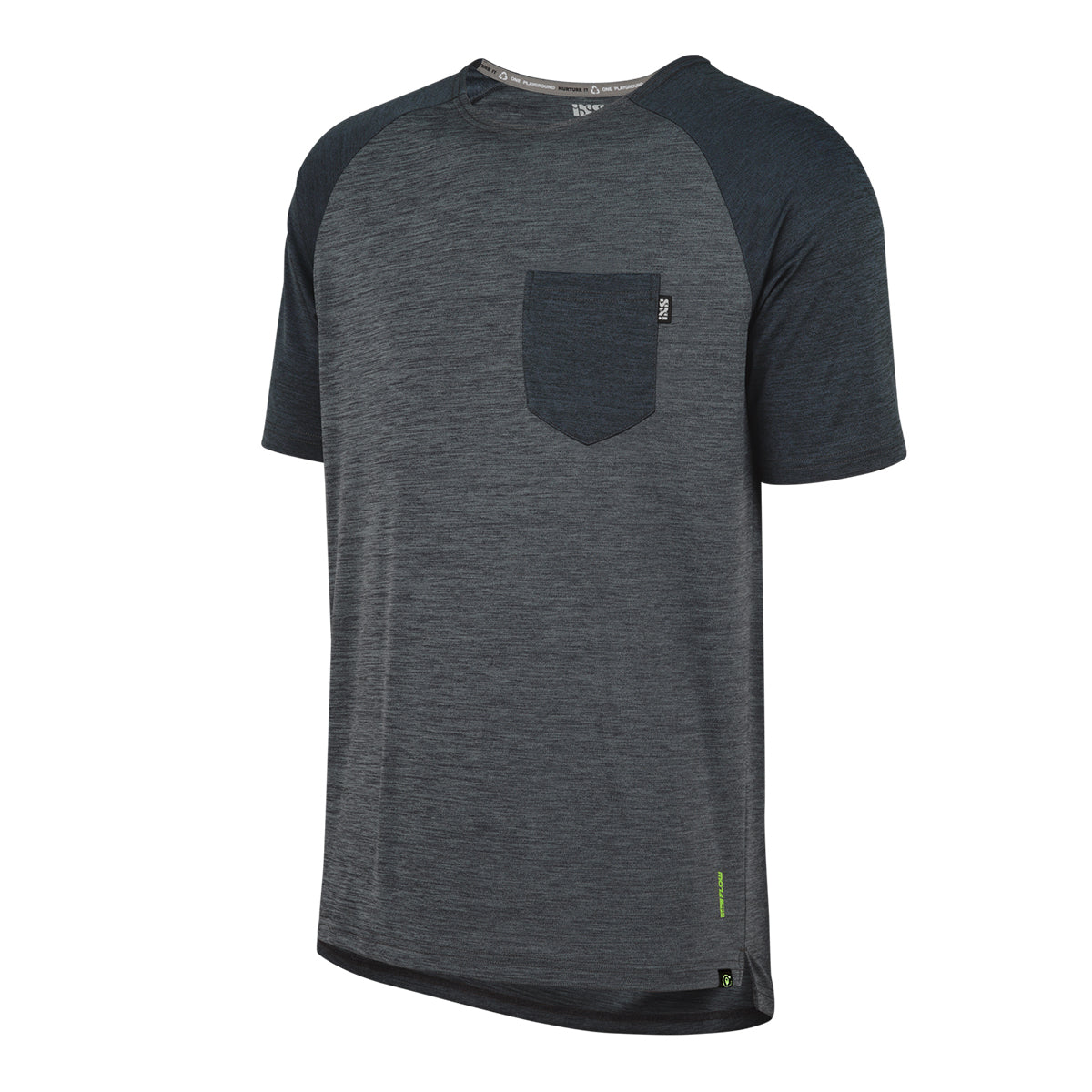 Flow X Kindertrikot kurzärmlig - Grau/Schwarz