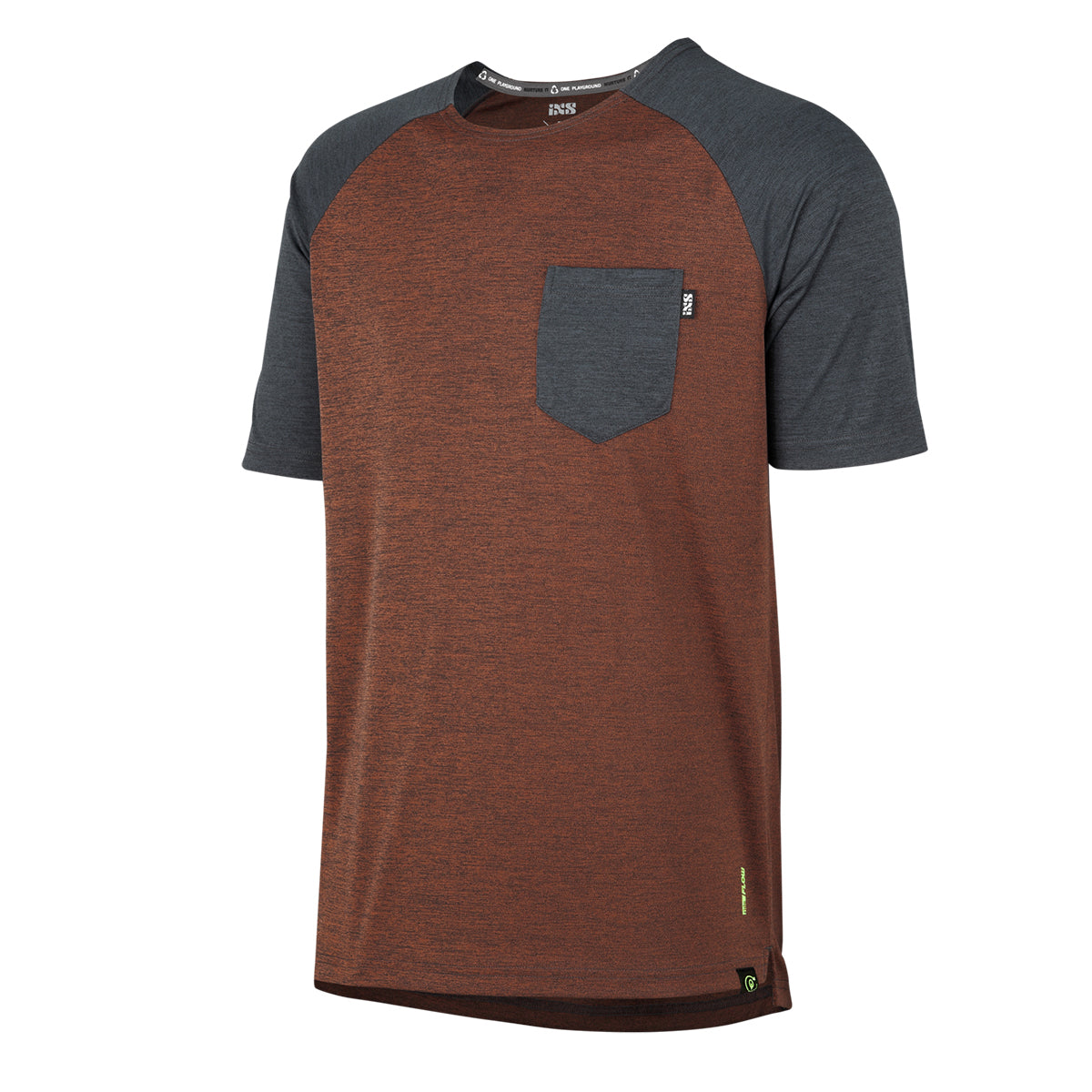 Flow X Kindertrikot kurzärmlig - Orange/Schwarz