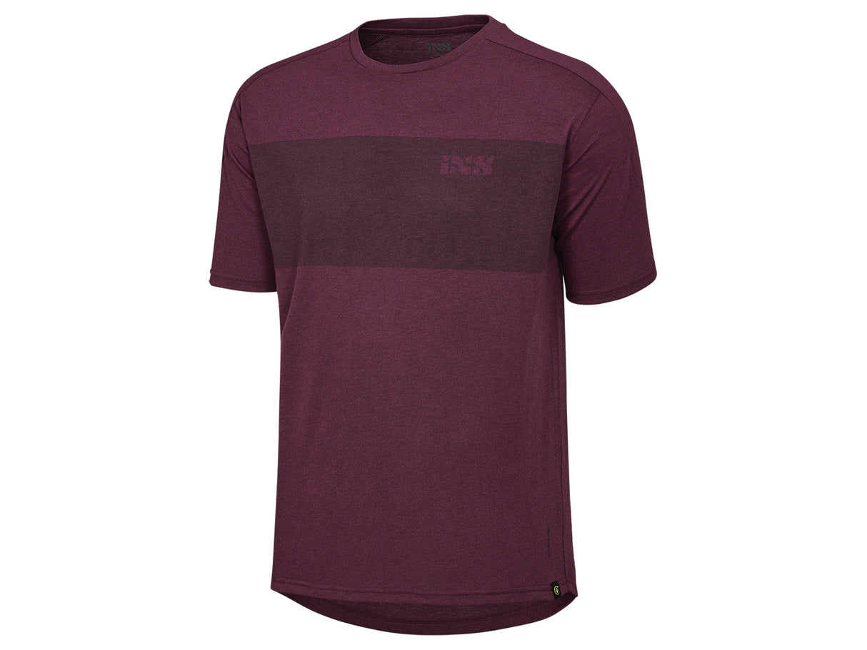 Flow Censored Tech Tee - Raisin