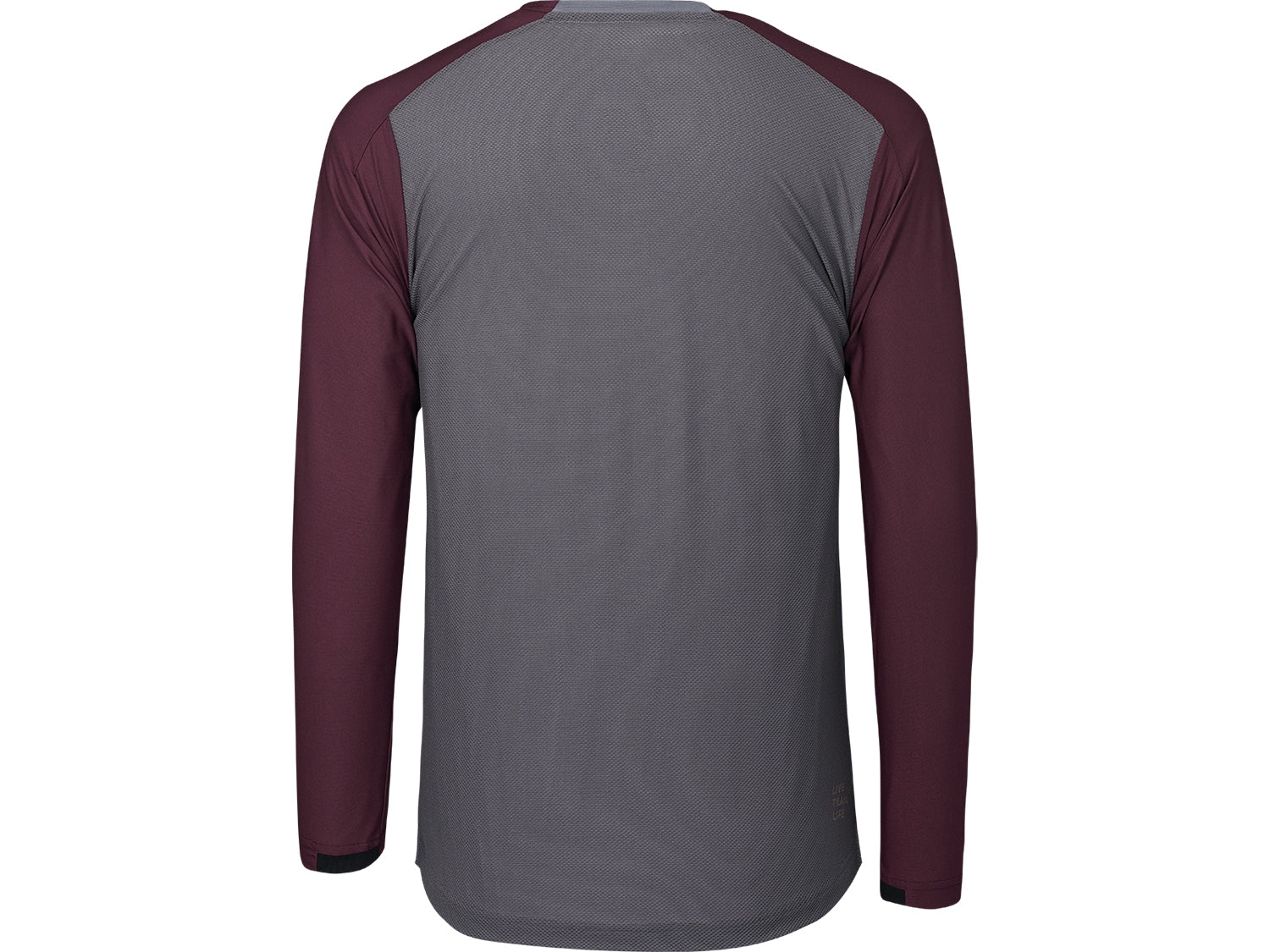 Flow XTG Long Sleeve Henley - Graphite/Raisin