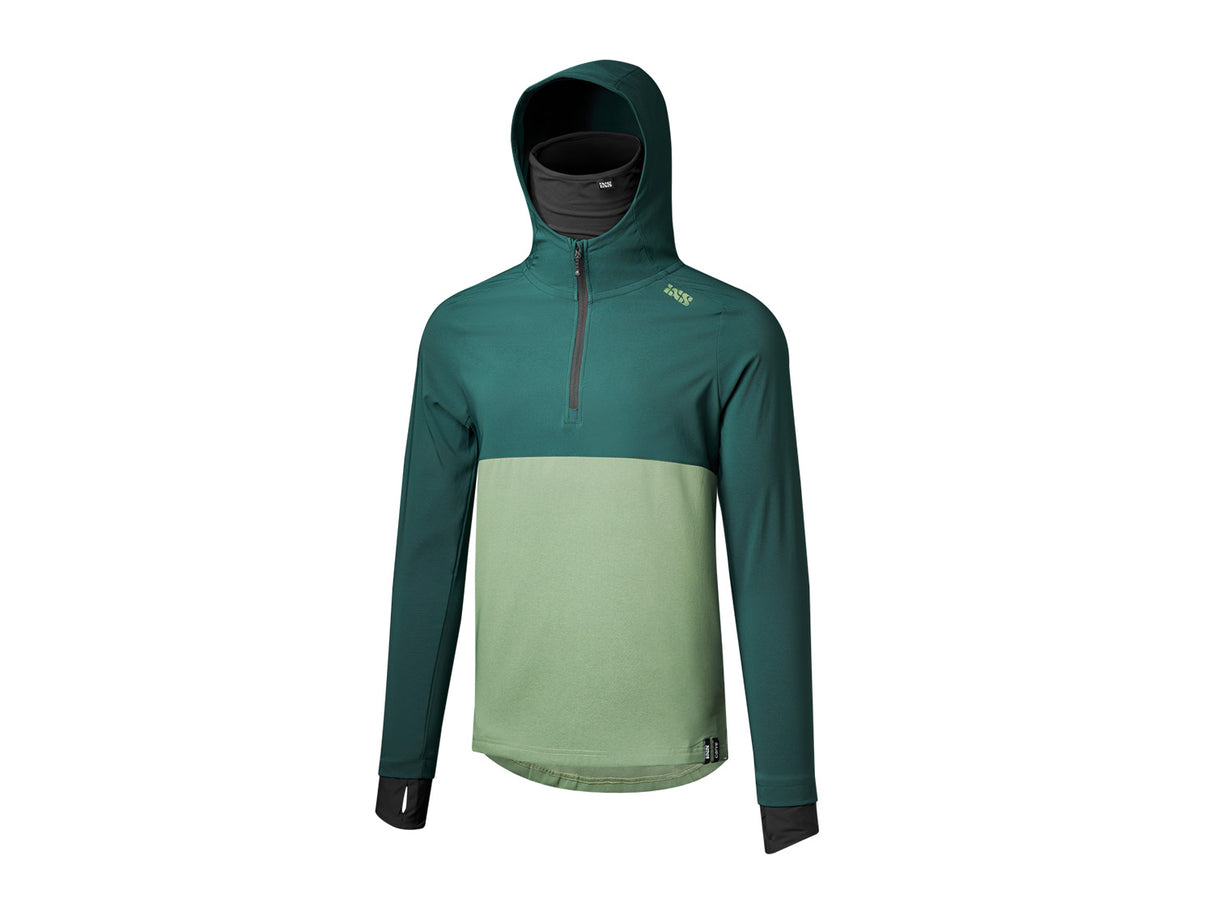 Carve 1.0 Hooded Jersey - duckgreen-sage