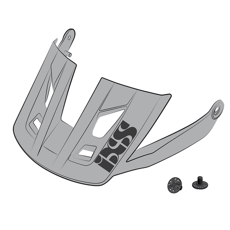 Ersatz Visier + Pins für Trigger AM - Grau