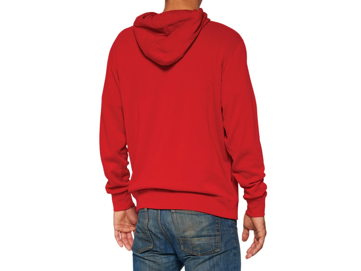 Icon Pullover Hoody - deep red