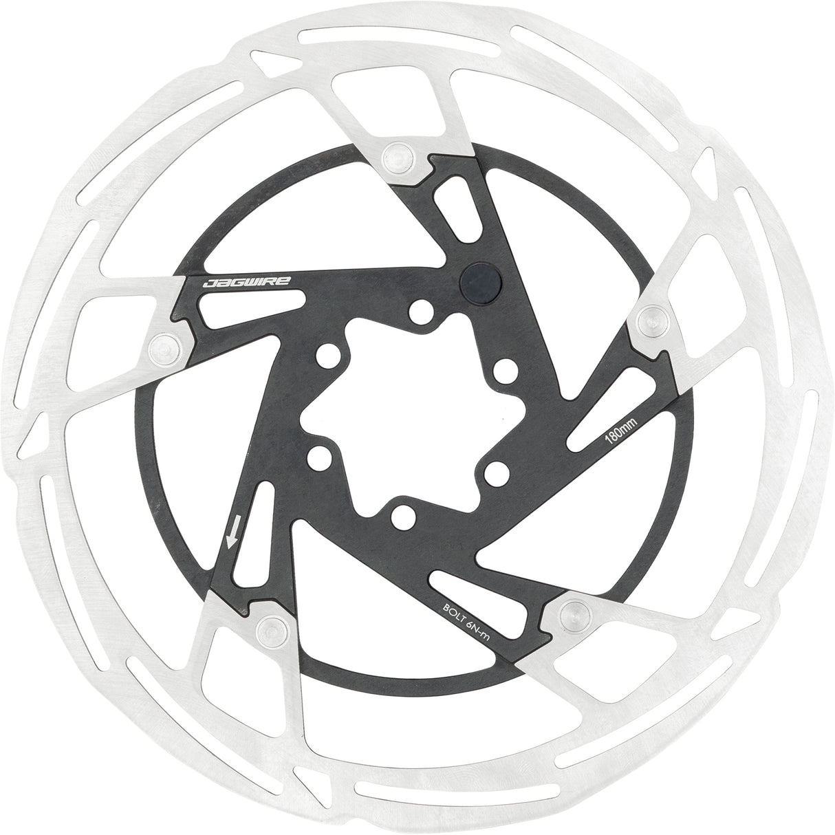 Bremsscheibe Pro LR2-E 6-Loch mit Magnet - 180 mm