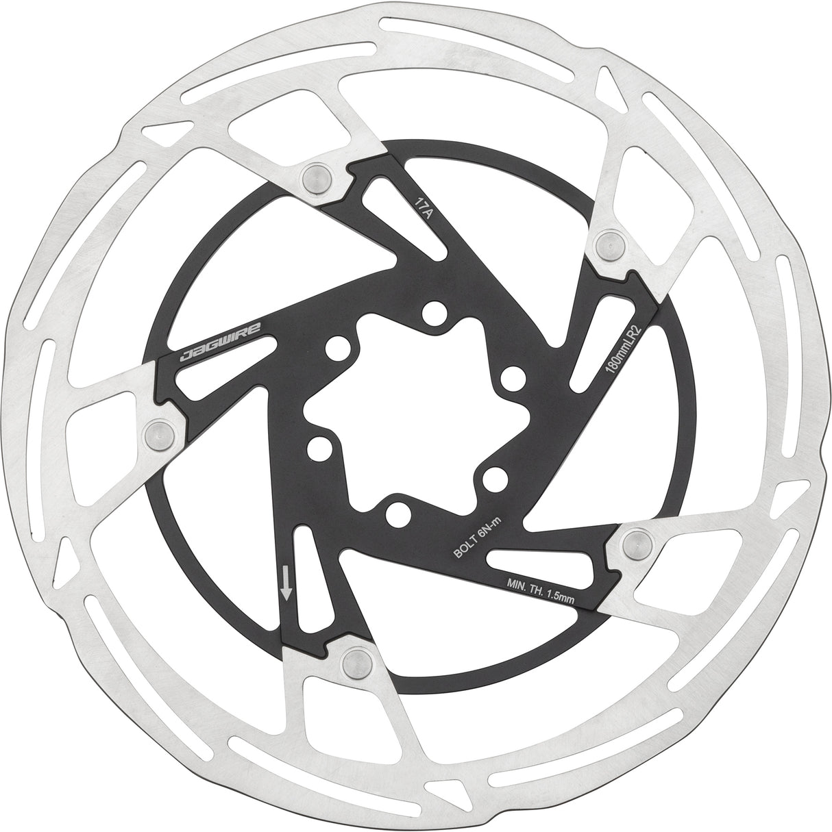 Bremsscheibe Pro LR2 6-Loch - 180 mm