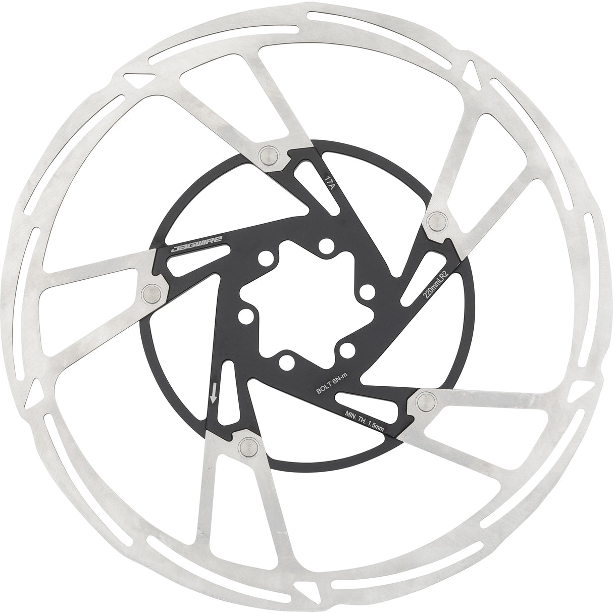 Bremsscheibe Pro LR2 6-Loch - 220 mm