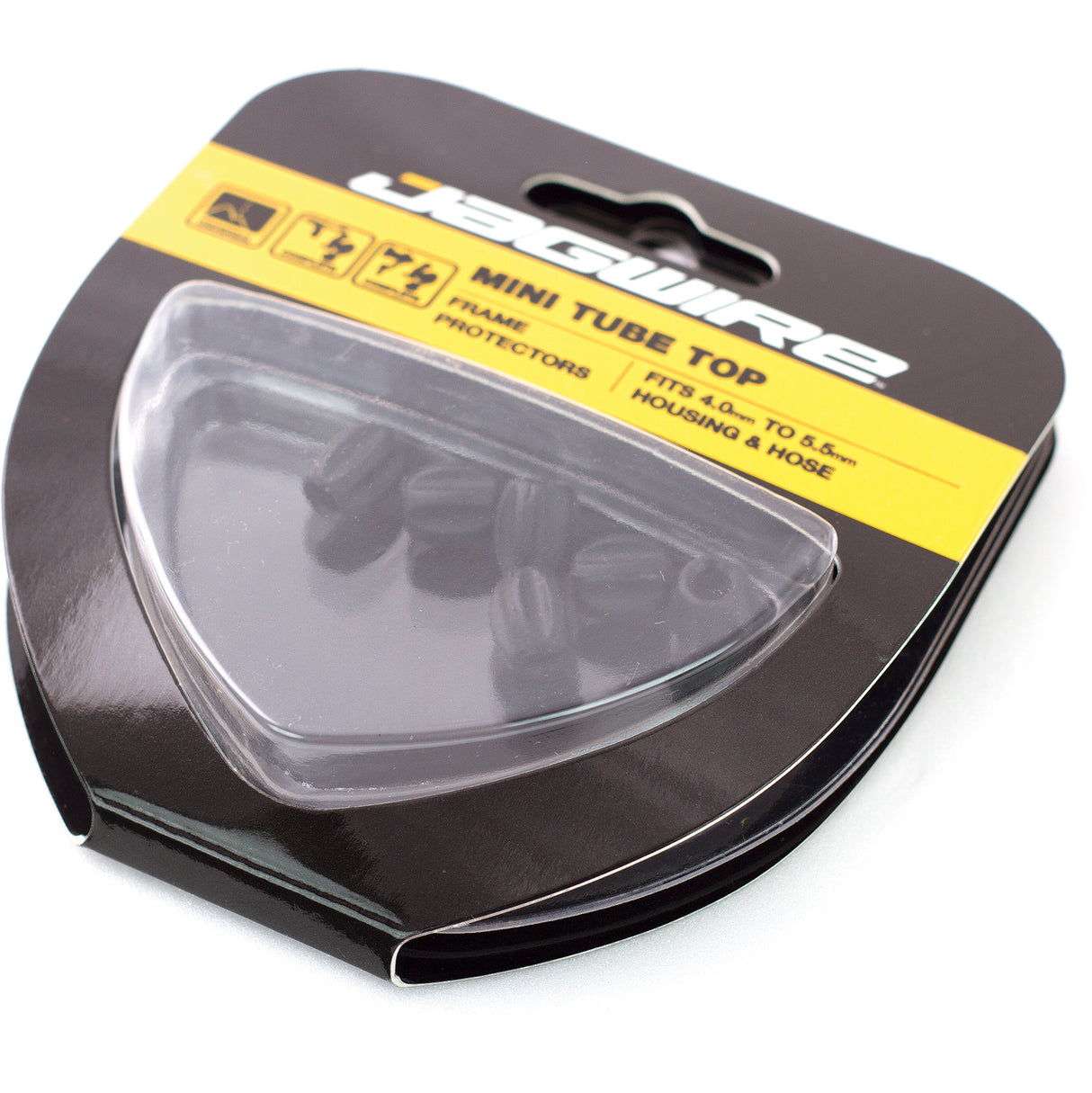 Rahmenschützer Mini Tube Tops - schwarz