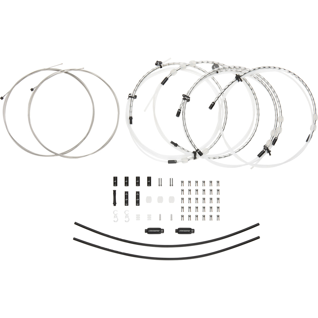 Schaltzugset Road & Mountain Elite Link 2x - silber