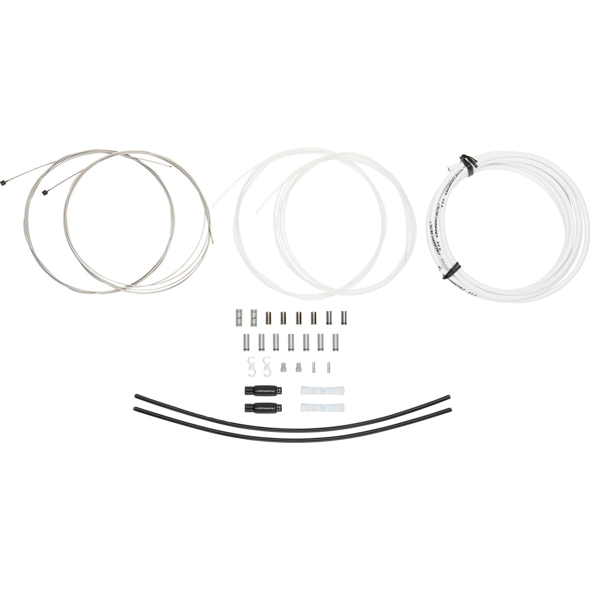 Schaltzugset Road & Mountain Elite Sealed 2x - weiß