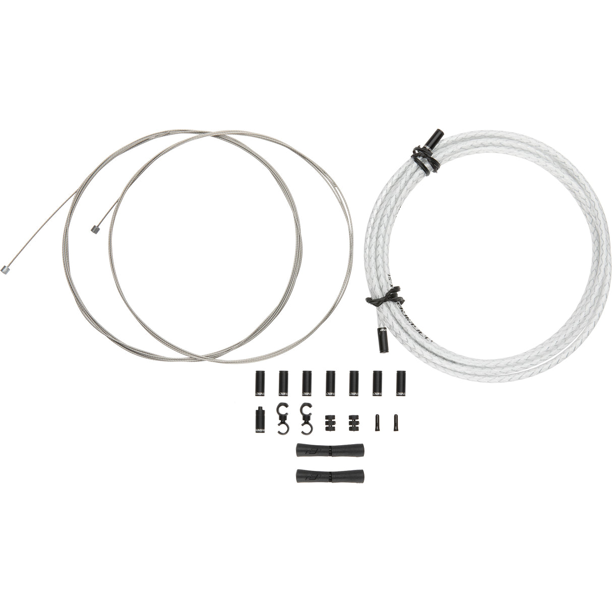 Schaltzugset Road & Mountain Sport 2x - weiß geflochten
