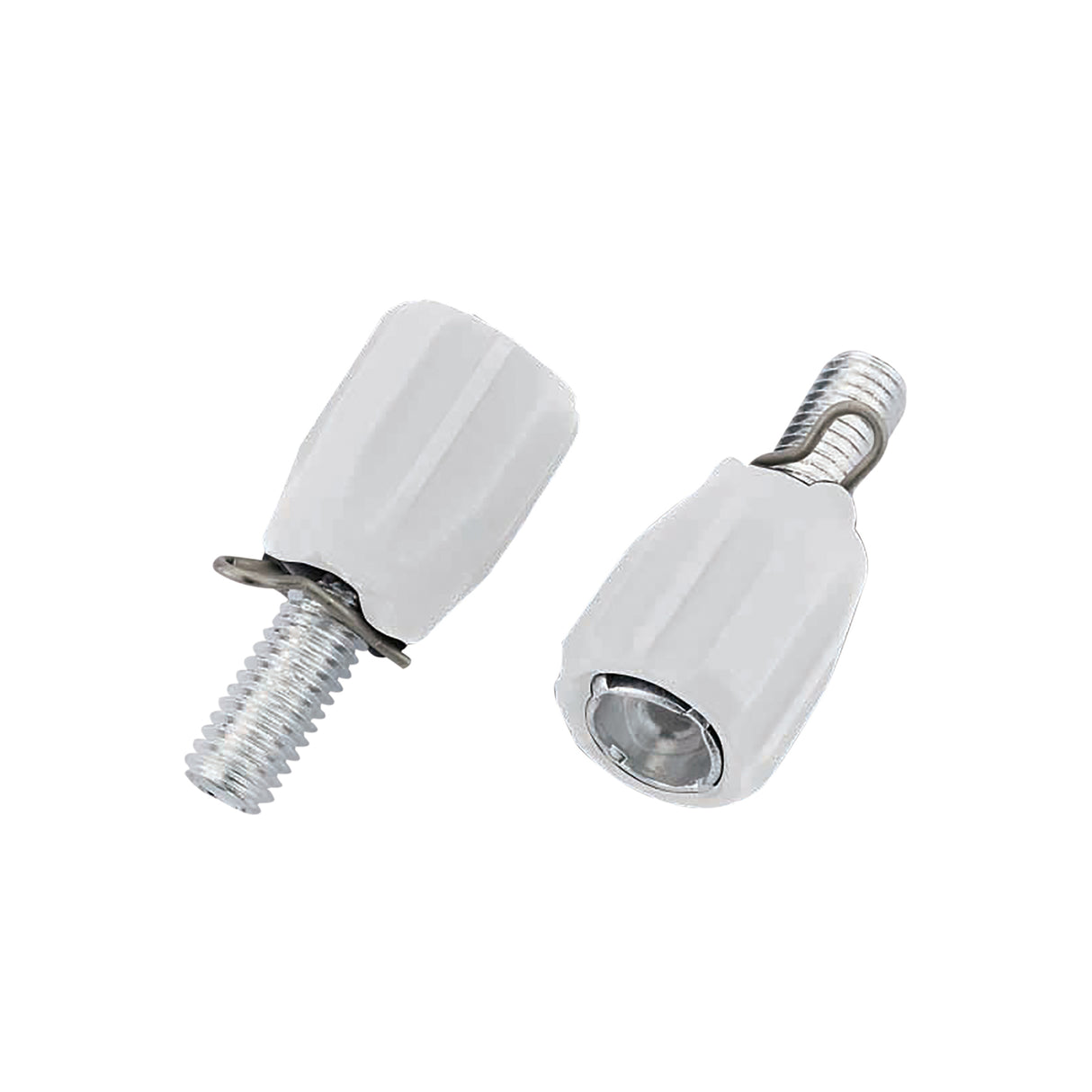 Zugeinsteller für Rahmenmontage M5 - weiß