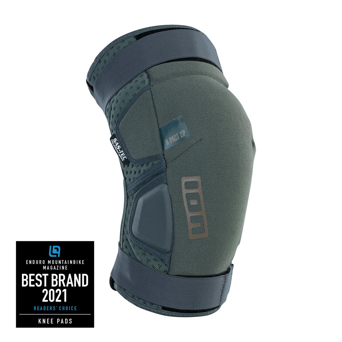 Knie Protektoren K-Pact Zip - thunder grey