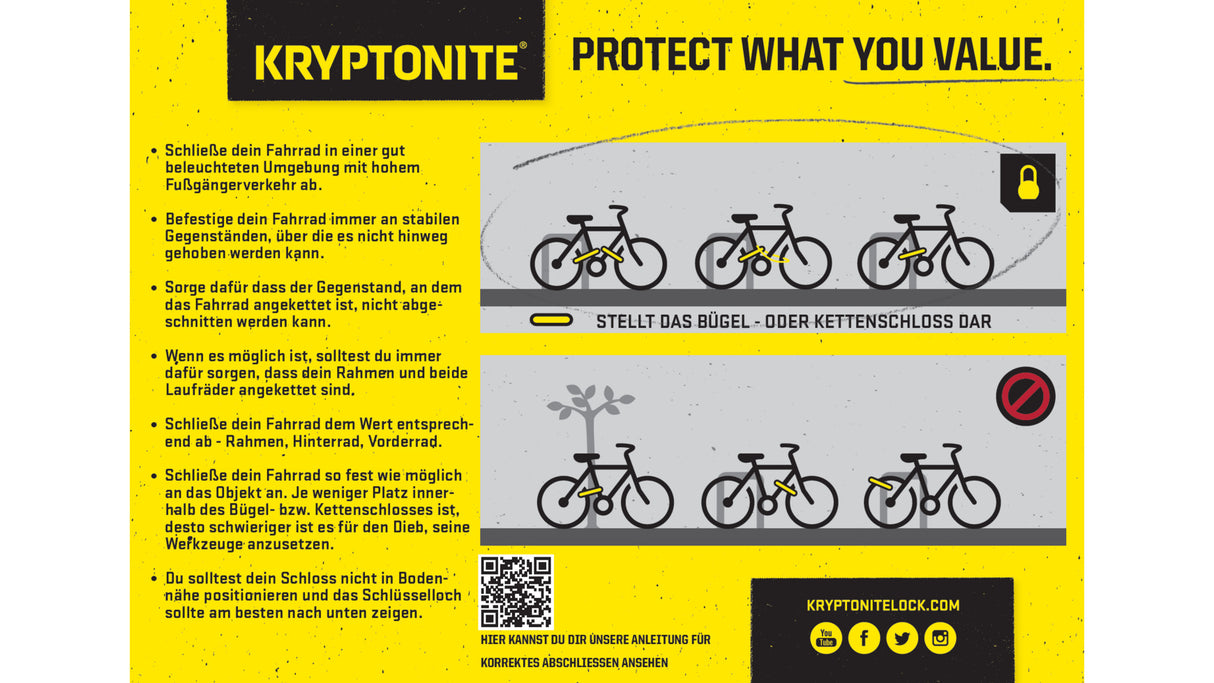 Evolution Mini-6 Lite Bügelschloss - schwarz/orange