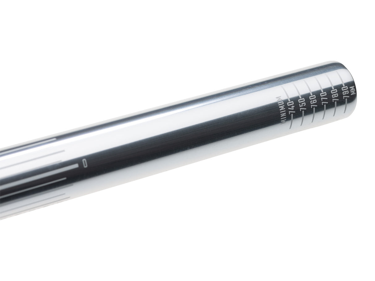 Leatt Handlebar Kit Launch Control 6.0 Ø31.8mm, with Grips - Blast Silver