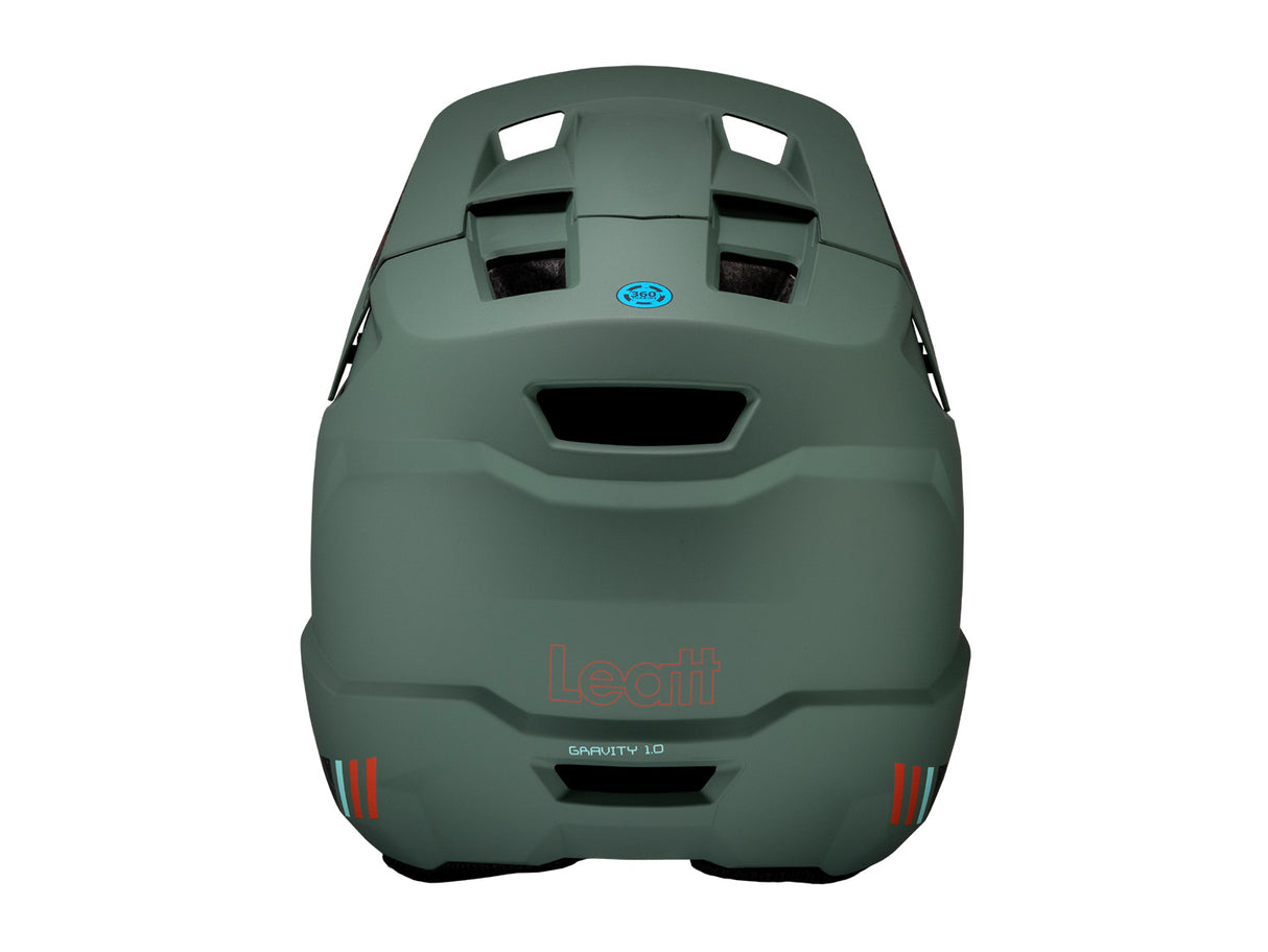 Leatt Helmet MTB Gravity 1.0 - Teal - 2025