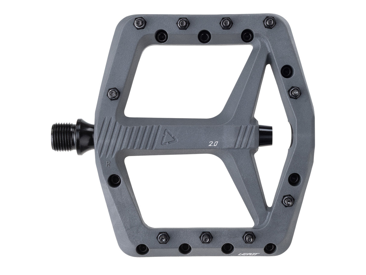 Leatt Flat Pedals Composite AllMtn 2.0 - Granite
