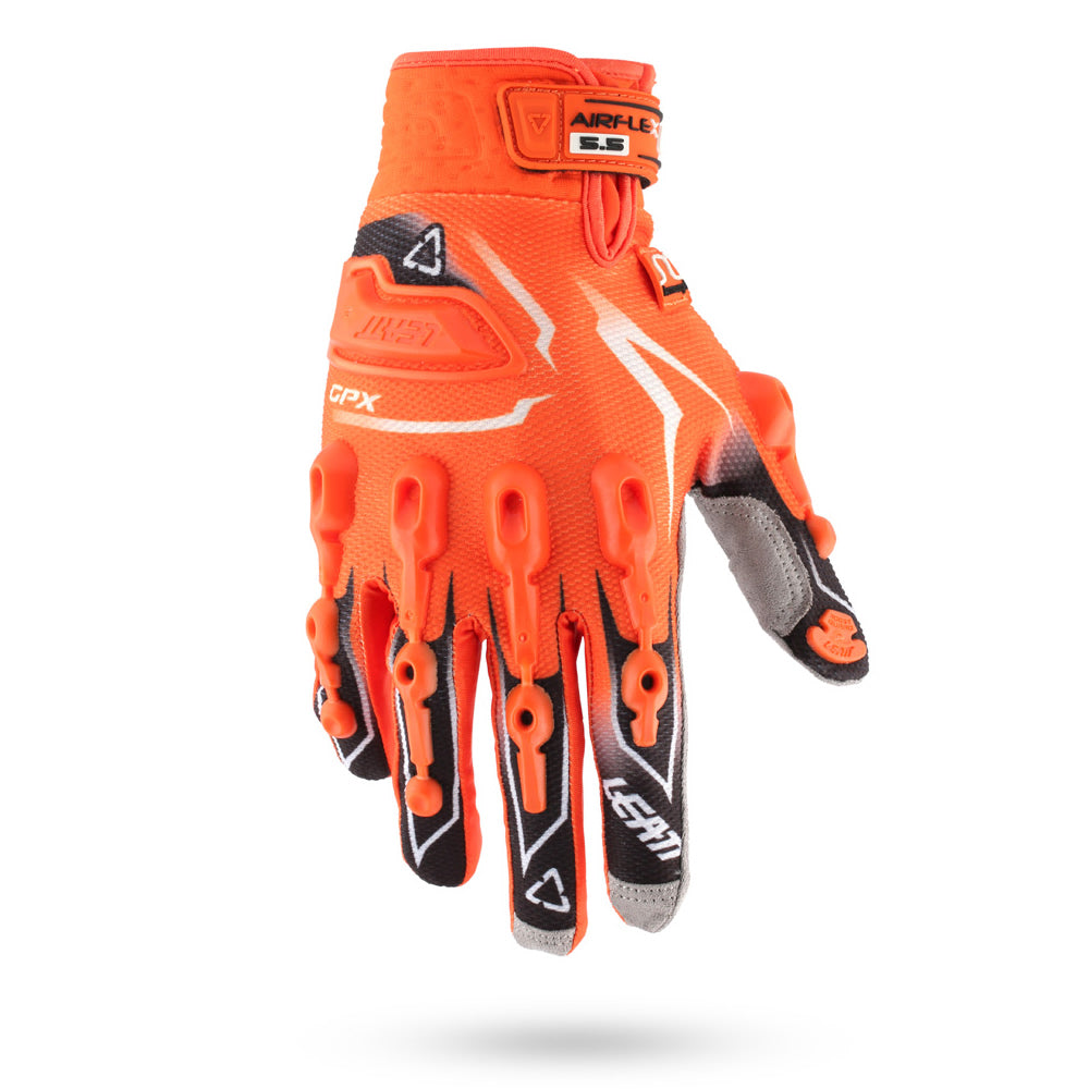 Handschuhe GPX 5.5 Lite (orange-weiss-schwarz)