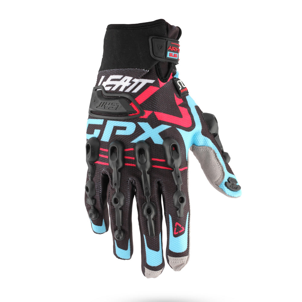 Handschuhe GPX 5.5 Windblock (schwarz-blau-rot)