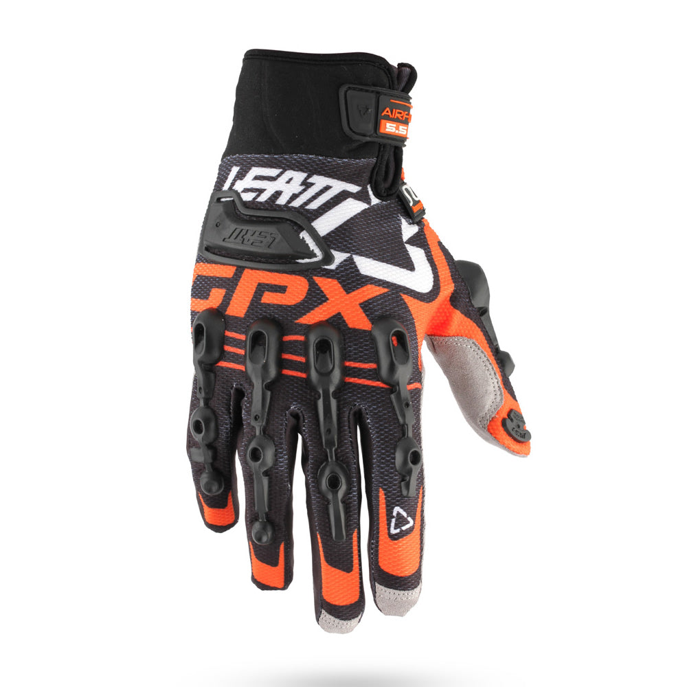 Handschuhe GPX 5.5 Windblock (schwarz-orange)
