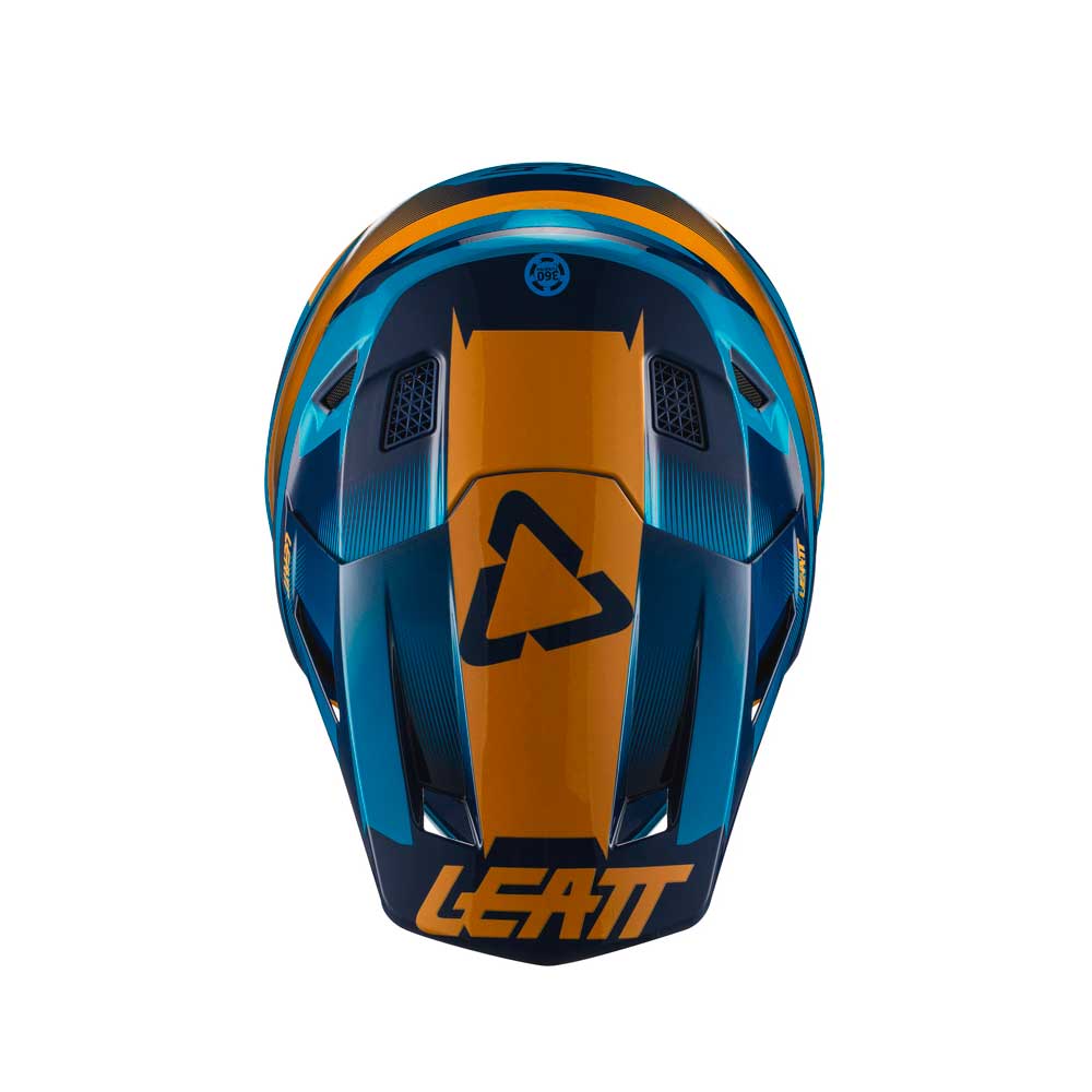 Helm inkl. Brille 7.5 V21.1 blau-gelb