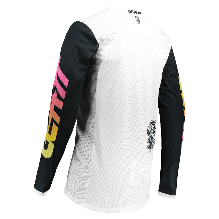 Jersey 4.5 Lite Skull - weiss-schwarz