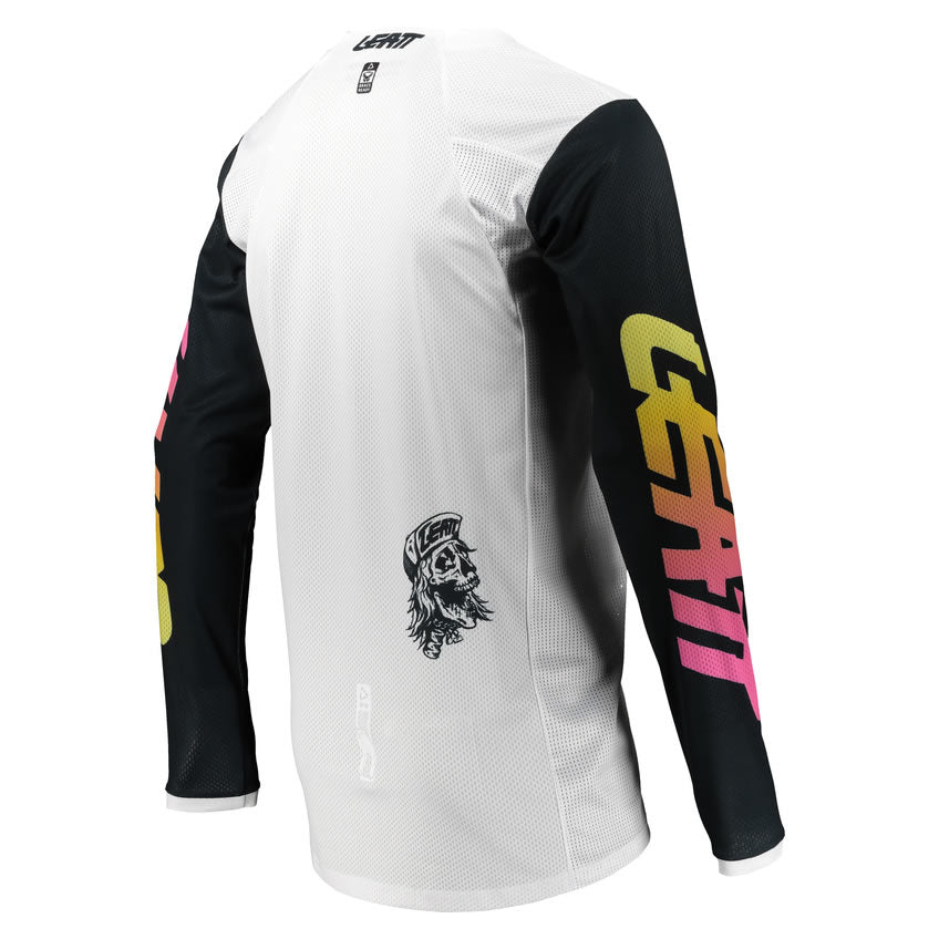 Jersey 4.5 Lite Skull - weiss-schwarz