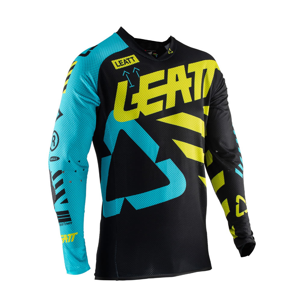 Jersey GPX 5.5 Ultraweld schwarz-lime
