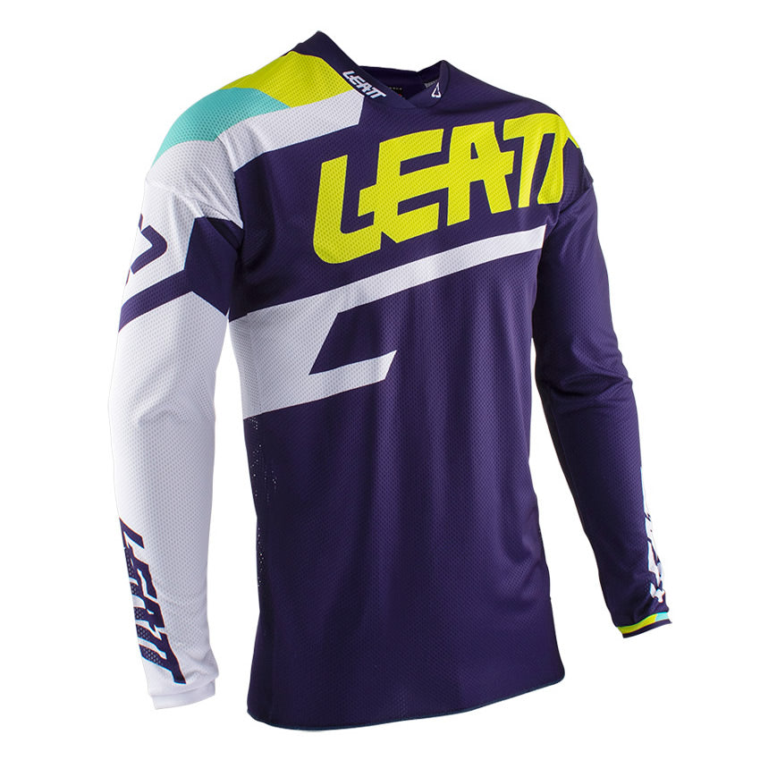 MX Jersey GPX 4.5 Lite - blau-weiss-gelb